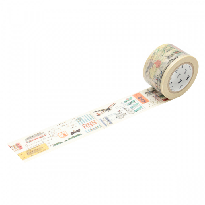 Washi-tape Travel Way in the group Hobby & Creativity / Hobby Accessories / Washi Tape at Pen Store (128855)