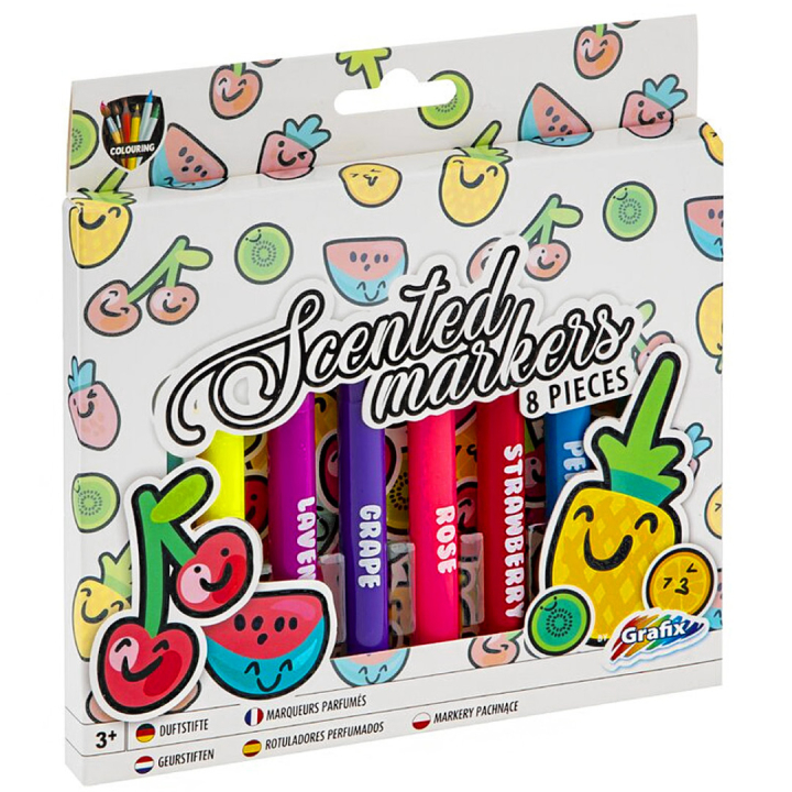 Scented Markers 8-set in the group Kids / Kids' Pens / Felt Tip Pens for Kids at Pen Store (129326)