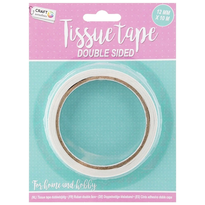 Tissue Tape Double 12mm in the group Hobby & Creativity / Hobby Accessories / Tape at Pen Store (129405)