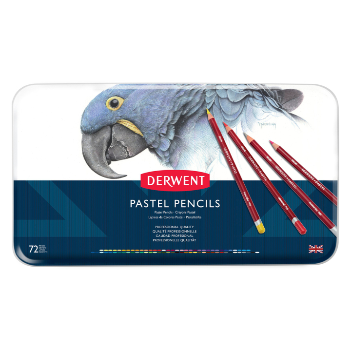 Pastel Colouring pencils Set of 72 in the group Pens / Artist Pens / Colored Pencils at Pen Store (129557)