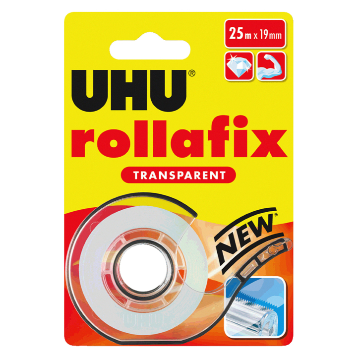 Rollafix Transparent Tape in the group Hobby & Creativity / Hobby Accessories / Tape at Pen Store (130295)