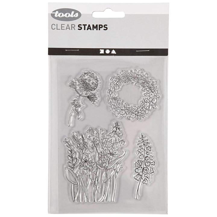 Clear Stamps Plants in the group Hobby & Creativity / Hobby Accessories / Stamps at Pen Store (130563)