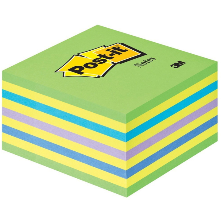 Post-it Note Cube 76x76 Green mix in the group Paper & Pads / Note & Memo / Post-it and notepads at Pen Store (130685)