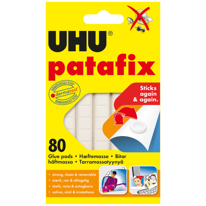 Patafix Glue pads 80 pcs in the group Hobby & Creativity / Hobby Accessories / Glue / Hobby glue at Pen Store (130701)