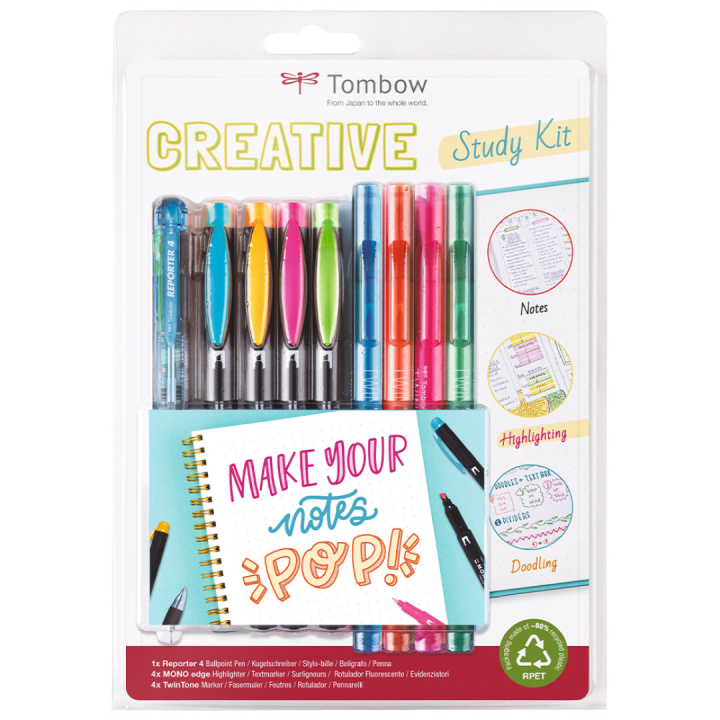 Creative Study Kit in the group Hobby & Creativity / Techniques / Bullet Journaling at Pen Store (130737)