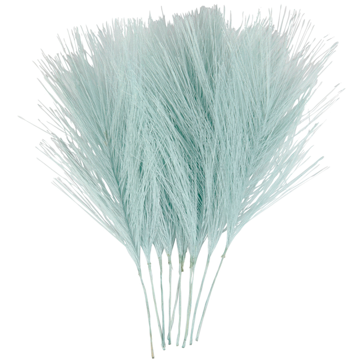 Artificial feathers Pack of 10 Light Blue in the group Hobby & Creativity / Create / Crafts & DIY at Pen Store (130777)