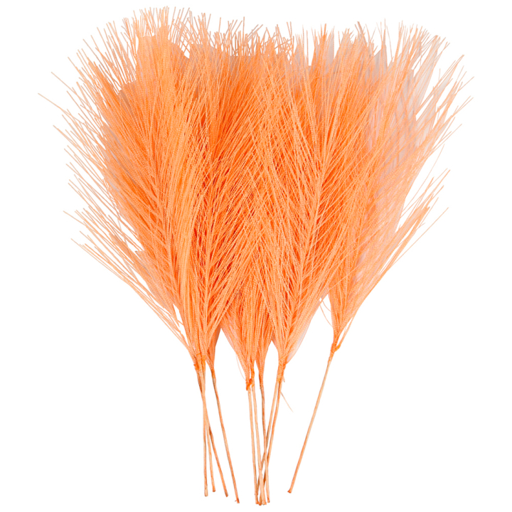 Artificial feathers Pack of 10 Orange in the group Hobby & Creativity / Create / Crafts & DIY at Pen Store (130783)