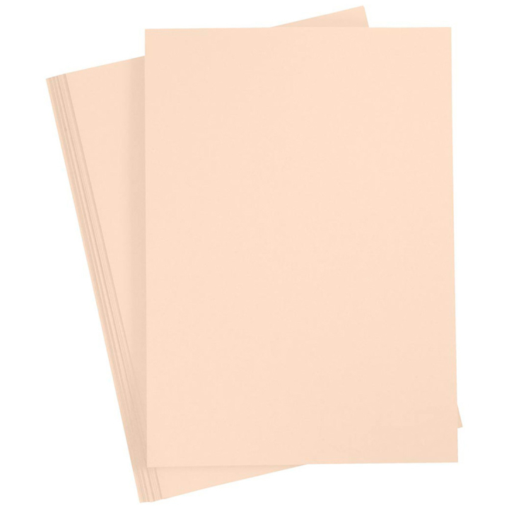 Coloured paper Beige A4 180g 20 sheets in the group Kids / Fun and learning / Paper & Drawing Pad for Kids / Coloured paper for children at Pen Store (130798)