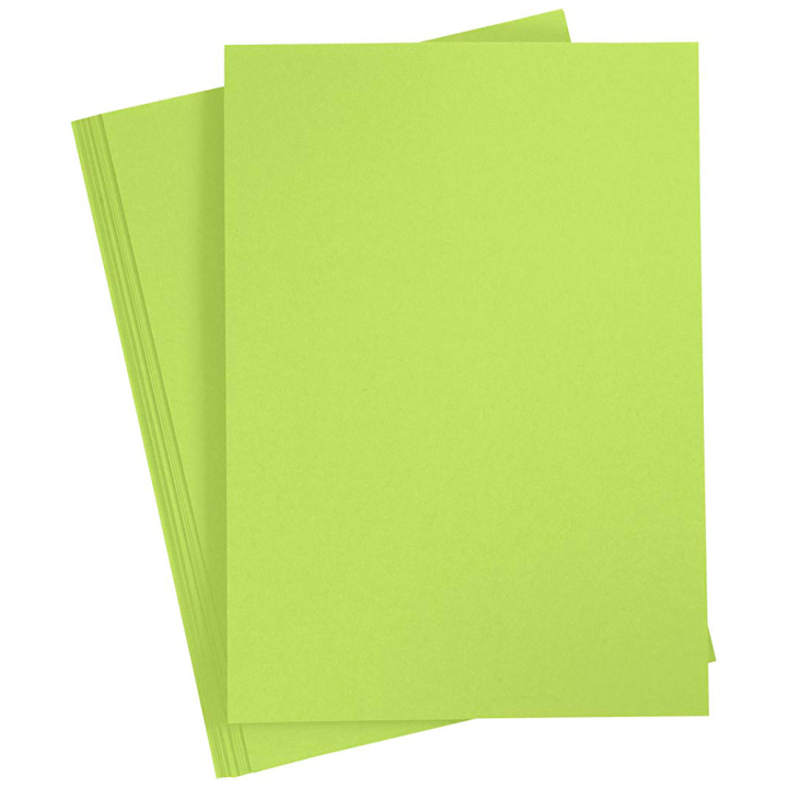 Coloured paper Light Green A4 180g 20 sheets in the group Kids / Fun and learning / Paper & Drawing Pad for Kids at Pen Store (130802)