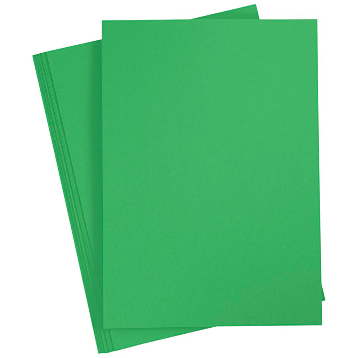 Coloured paper Green A4 180g 20 sheets in the group Kids / Fun and learning / Paper & Drawing Pad for Kids / Coloured paper for children at Pen Store (130803)