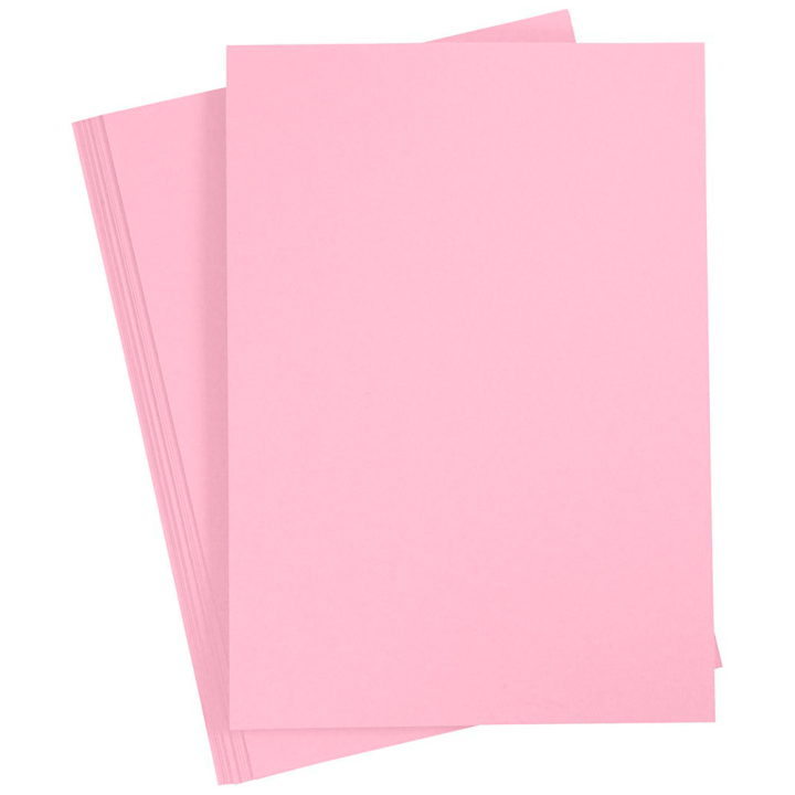 Coloured paper Light Pink A4 180g 20 sheets in the group Kids / Fun and learning / Paper & Drawing Pad for Kids at Pen Store (130804)