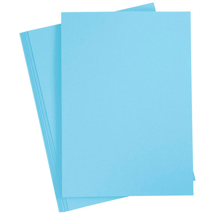 Coloured paper Light Blue A4 180g 20 sheets in the group Kids / Fun and learning / Paper & Drawing Pad for Kids / Coloured paper for children at Pen Store (130806)
