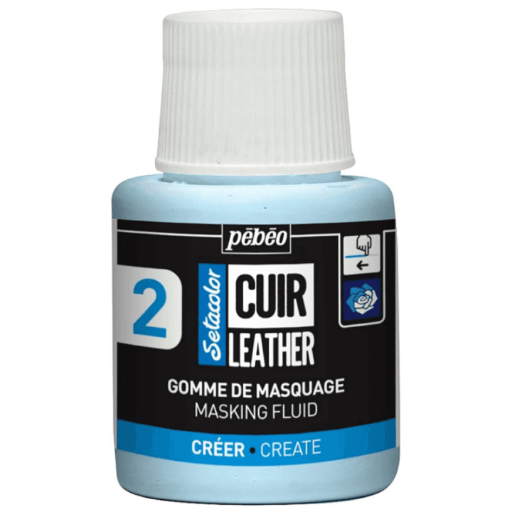 Setacolor Cuir Leather Masking Fluid 110ml in the group Hobby & Creativity / Paint / Leather Paint at Pen Store (130865)