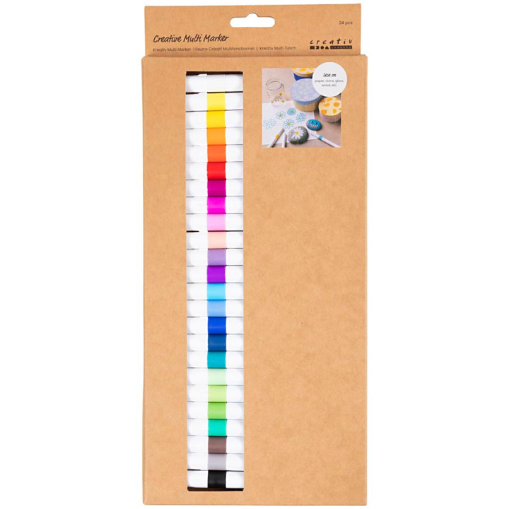 Multimarker Set of 24 in the group Pens / Artist Pens / Acrylic Markers at Pen Store (131087)