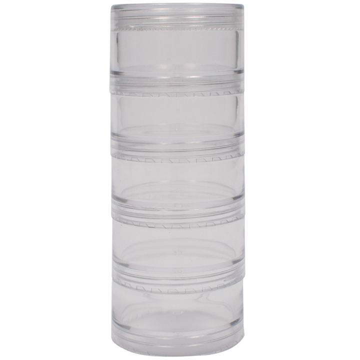 Storage tube 5 jars in the group Kids / Fun and learning / Jewelry making for children at Pen Store (131330)