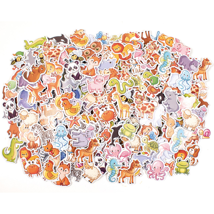 Soft stickers Animal 500 pcs  in the group Kids / Fun and learning / Stickers at Pen Store (131345)
