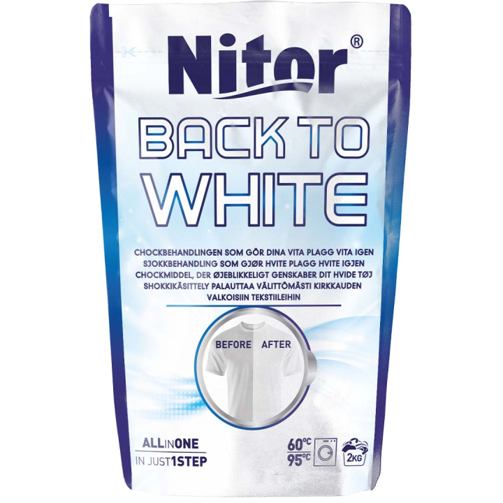 Back To White 400 g in the group Hobby & Creativity / Paint / Fabric Markers and Dye at Pen Store (131514)
