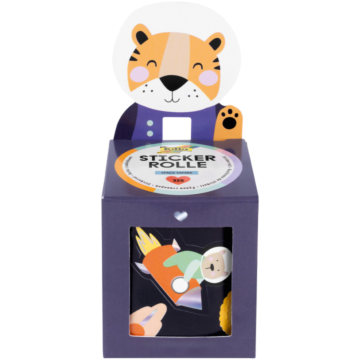 Sticker on roll Space Safari in the group Kids / Fun and learning / Stickers at Pen Store (131595)