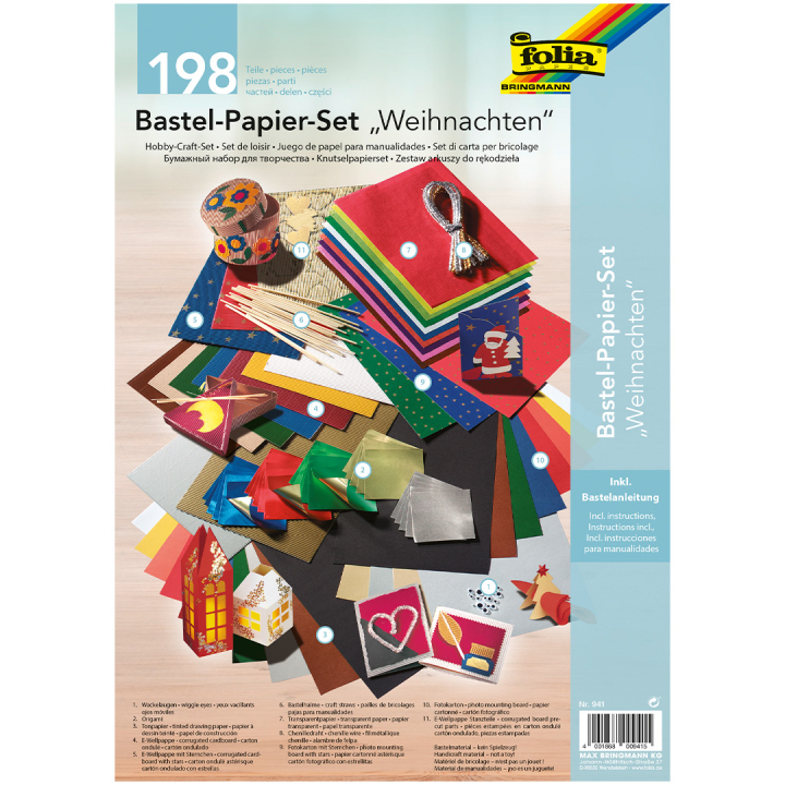 Creativity Kit X-Mas 198 pcs in the group Hobby & Creativity / Holidays and seasons / Christmas crafts  at Pen Store (131665)