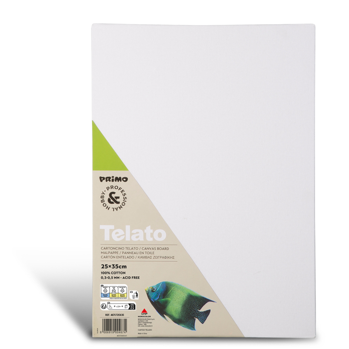 Canvas board Cotton 25x35 cm in the group Art Supplies / Studio / Canvas Panels at Pen Store (132220)