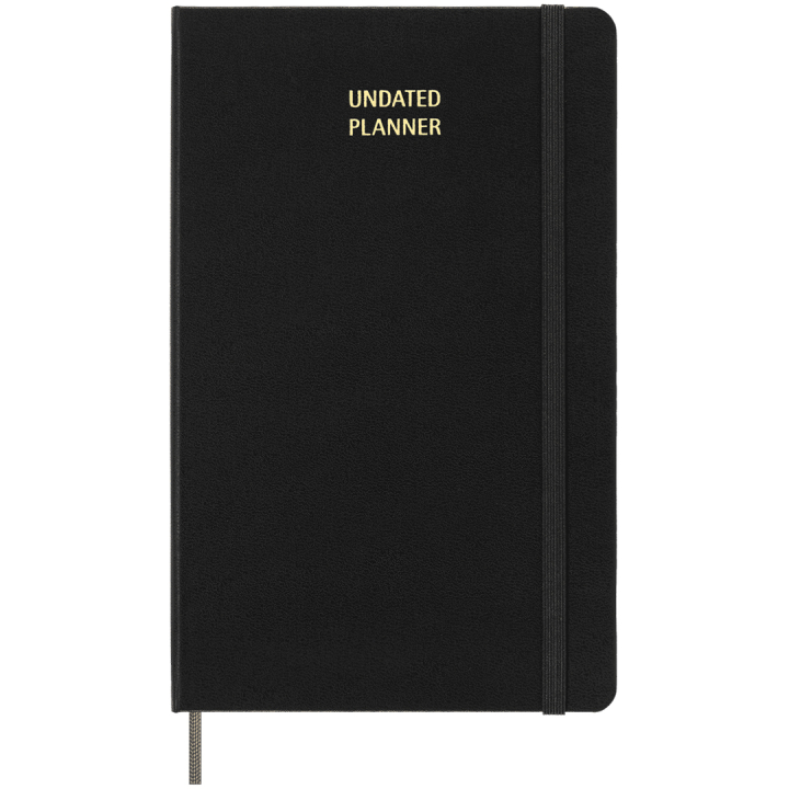 Planner Undated WeekNote Large Black  in the group Paper & Pads / Planners / 12-Month Planners at Pen Store (132589)