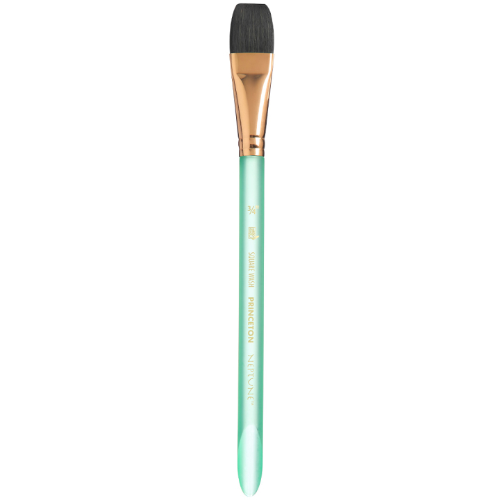 Neptune Synthetic brush short handle Aquarelle Flat size 3/4 in the group Art Supplies / Brushes / Watercolor Brushes at Pen Store (132783)