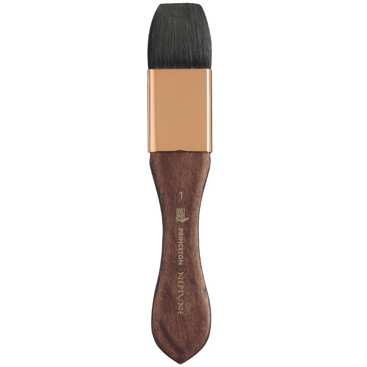 Neptune Synthetic brush short handle Mottler size 1 in the group Art Supplies / Brushes / Watercolor Brushes at Pen Store (132787)