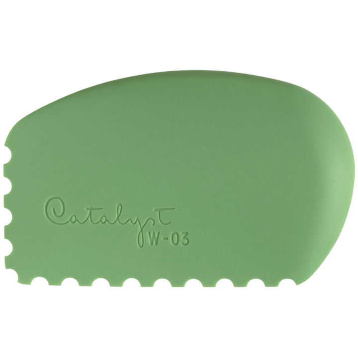 Catalyst Silicone Wedge No 3 Green in the group Art Supplies / Studio / Palette Knives at Pen Store (132802)