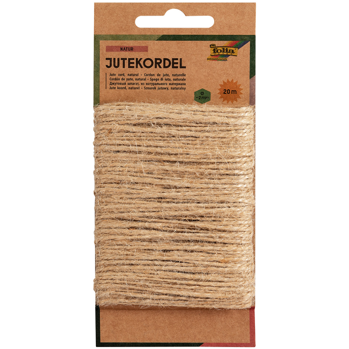 Jute Twine Natural 20 m in the group Hobby & Creativity / Create / Crafts & DIY at Pen Store (133928)