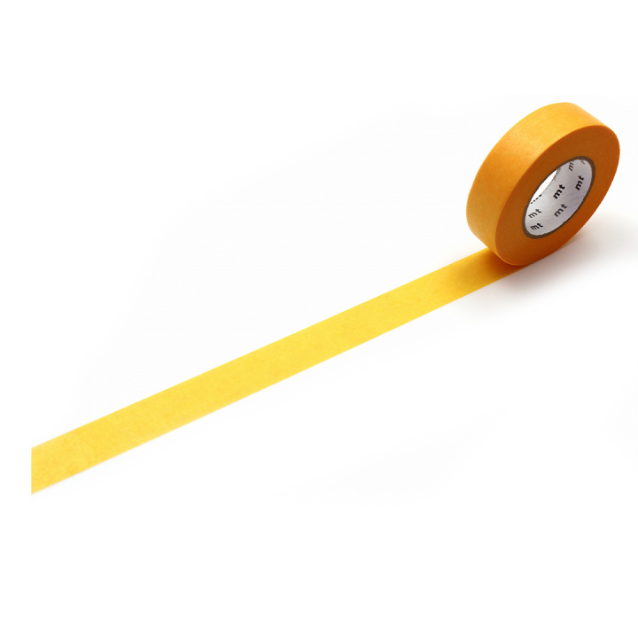 Washi-tejp Bright yellow in the group Hobby & Creativity / Hobby Accessories / Washi Tape at Pen Store (134022)