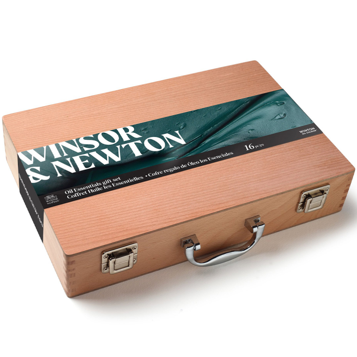 Winton Oil Wooden Box 16 pcs in the group Art Supplies / Artist colours / Oil Paint at Pen Store (134068)