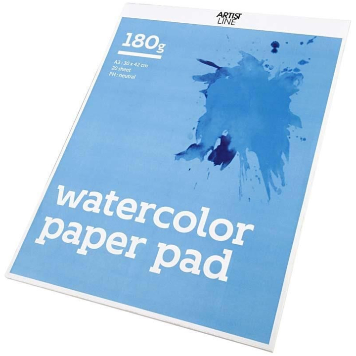 Watercolour pad A3 180g in the group Paper & Pads / Artist Pads & Paper / Watercolor Pads at Pen Store (134603)