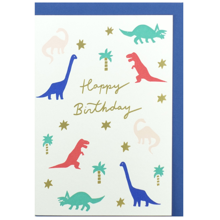 Greeting card Dinosaurs in the group Hobby & Creativity / Holidays and seasons / Cards and envelopes at Pen Store (134627)