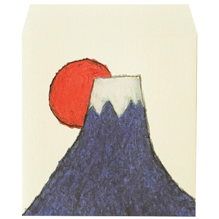 Pochi-Bukuro Gift bags 5 pack Yusuke Yonezu Mt. Fuji in the group Hobby & Creativity / Holidays and seasons / Cards and envelopes at Pen Store (134660)