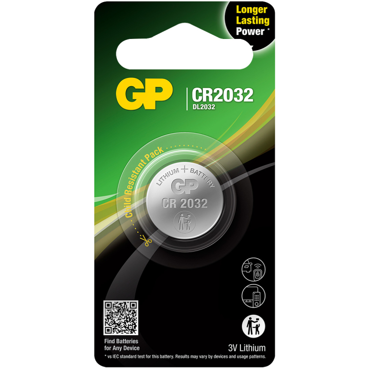 Battery CR2032 1-pack in the group Hobby & Creativity / Hobby Accessories / Batteries at Pen Store (134794)