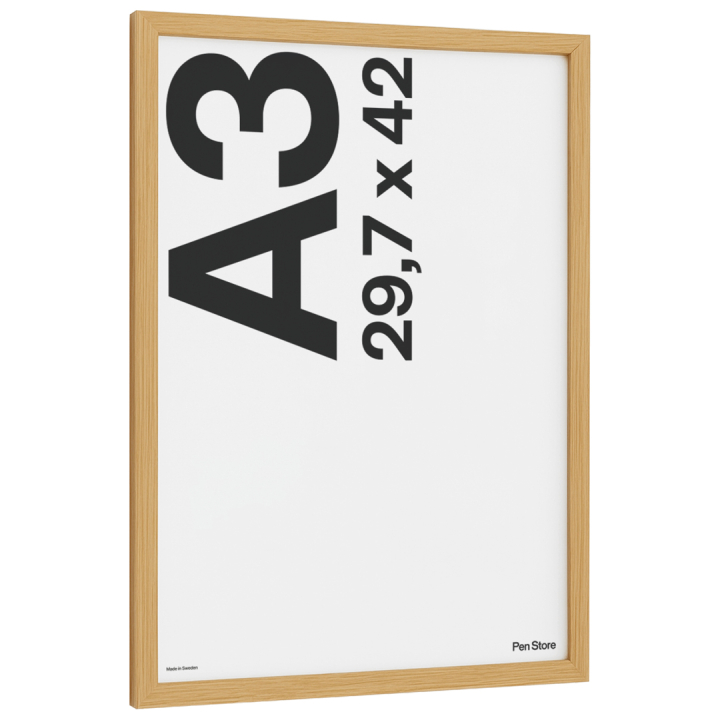 Oak Wood Frame 29,7x42 cm A3 in the group Hobby & Creativity / Organize / Frames / Oak frames at Pen Store (135061)