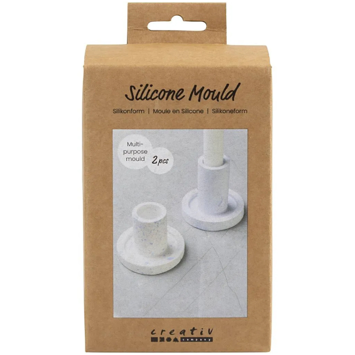 Silicone moulds Candle holder Pack of 2 in the group Hobby & Creativity / Techniques / Molding at Pen Store (135422)
