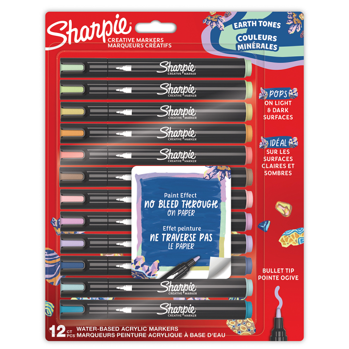 Creative Marker Bullet Tip Pack of 12 in the group Pens / Artist Pens / Acrylic Markers at Pen Store (135431)