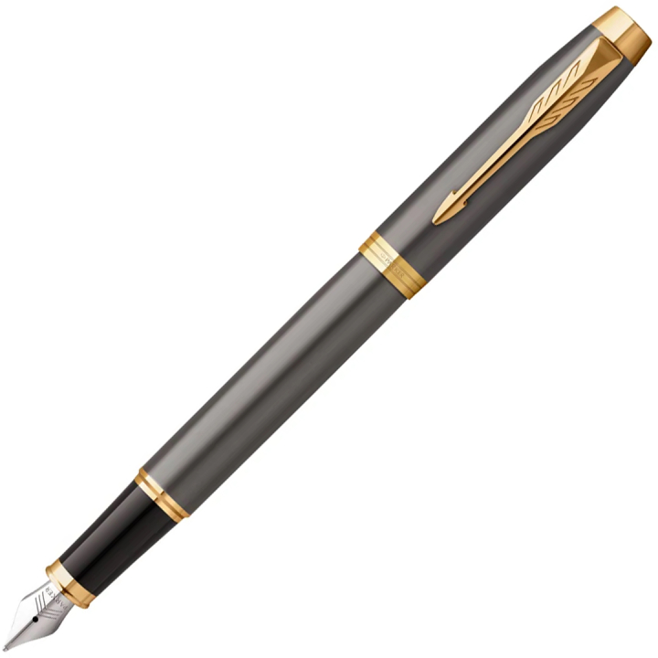 IM Grey/Gold Fountain Pen in the group Pens / Fine Writing / Fountain Pens at Pen Store (135471_r)