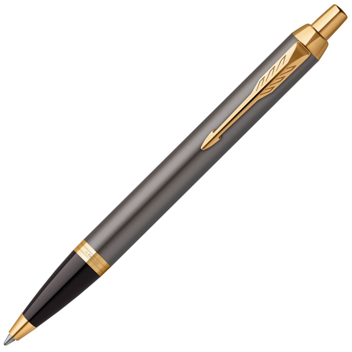IM Grey/Gold Ballpoint in the group Pens / Fine Writing / Ballpoint Pens at Pen Store (135474)