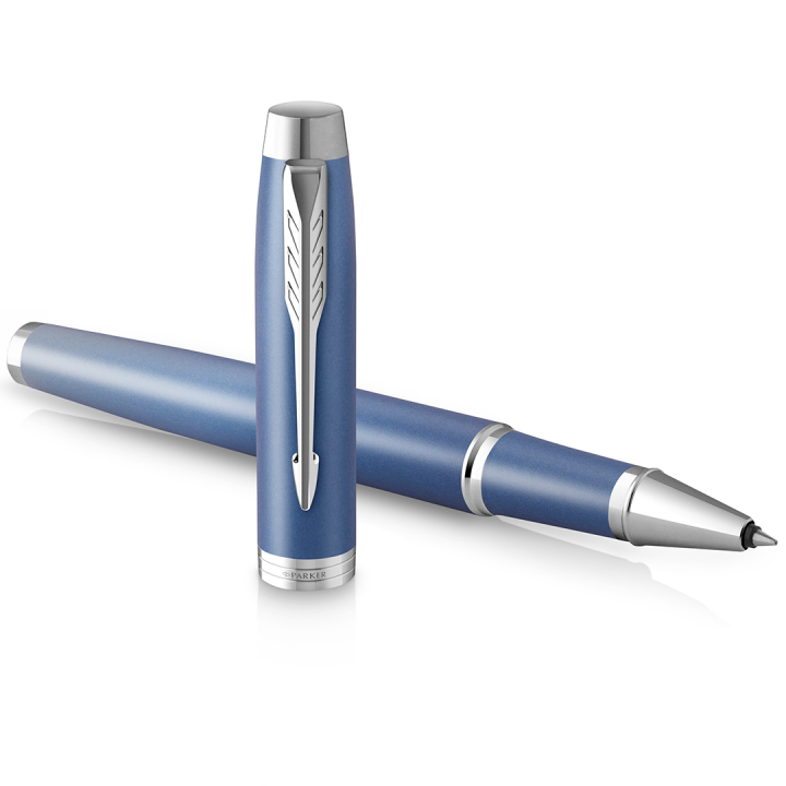IM Rituals Blue/Chrome Rollerball in the group Pens / Fine Writing / Rollerball Pens at Pen Store (135481)