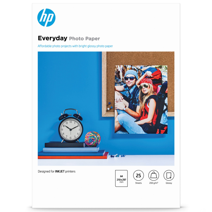 Everyday Glossy Photo Paper A4 25 sheets 200g in the group Hobby & Creativity / Organize / Photo Paper at Pen Store (135552)