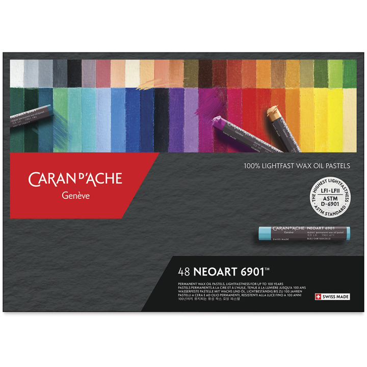 Neoart wax and oil pastel 48-set in the group Art Supplies / Crayons & Graphite / Pastel Crayons at Pen Store (135636)