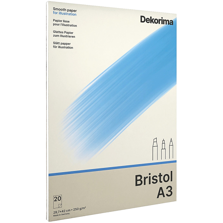 Bristol Paper A3 in the group Paper & Pads / Artist Pads & Paper / Drawing & Sketch Pads at Pen Store (135670)