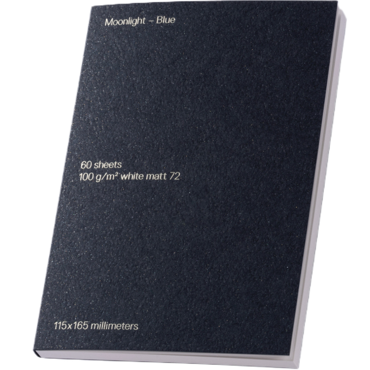 Notepad - Moonlight Blue in the group Paper & Pads / Note & Memo / Notebooks & Journals at Pen Store (135781)