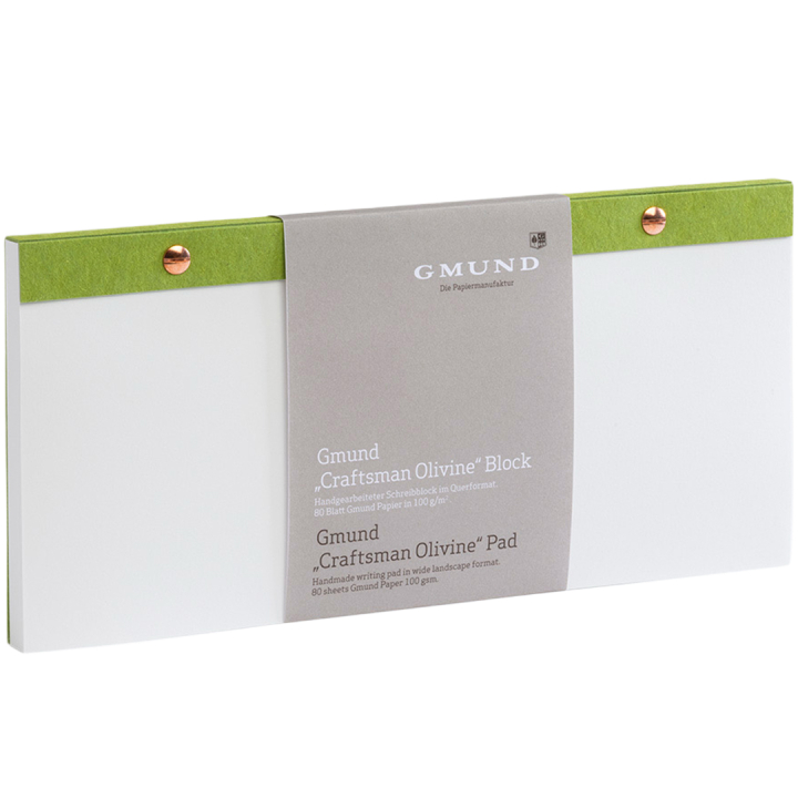 Craftsman Sketchbook Landscape - Olivine in the group Paper & Pads / Artist Pads & Paper / Sketchbooks at Pen Store (135792)