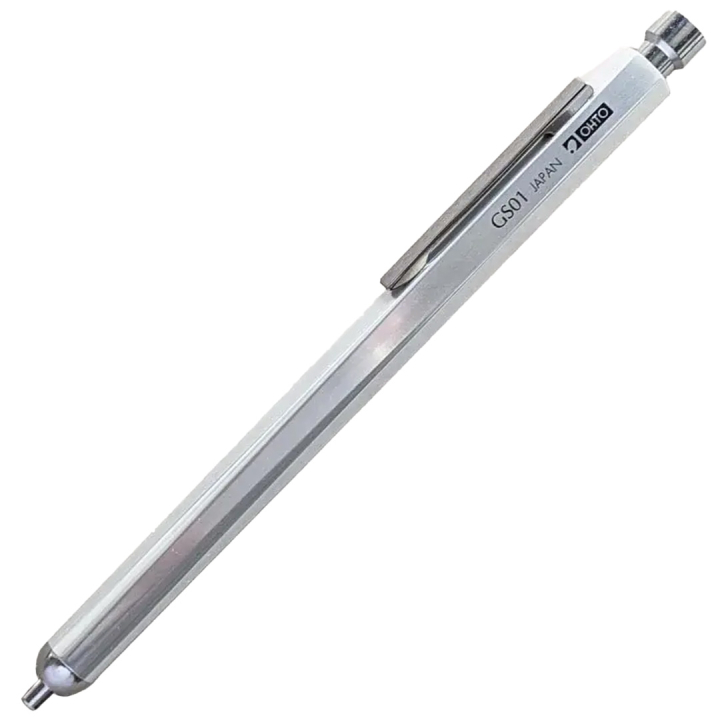 GS01 Gel Roller 0,7 mm Silver in the group Pens / Writing / Gel Pens at Pen Store (135826)