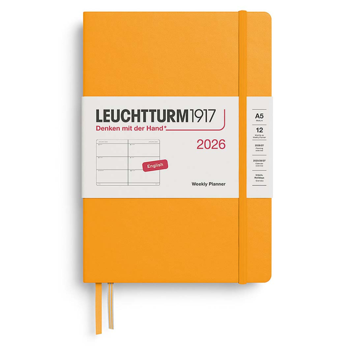 Planner Weekly Planner 2026 A5 Rising Sun in the group Paper & Pads / Planners / 12-Month Planners at Pen Store (136254)