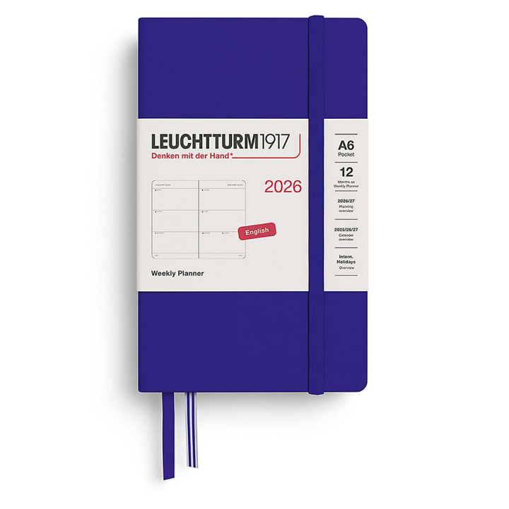 Planner Weekly Planner 2026 A6 Ink in the group Paper & Pads / Planners / 12-Month Planners at Pen Store (136266)