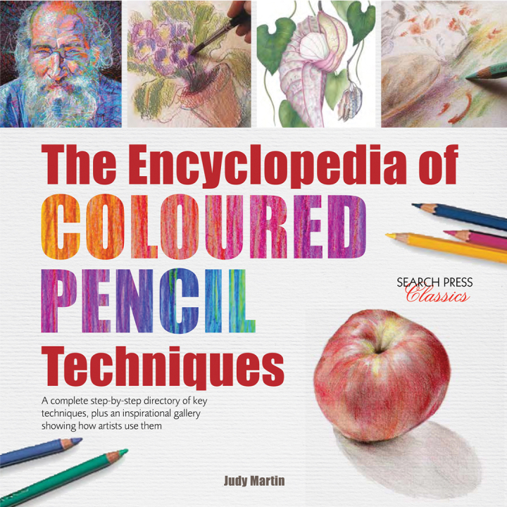 The Encyclopedia of Coloured Pencil Techniques in the group Hobby & Creativity / Books / Art Instruction Books at Pen Store (136298)